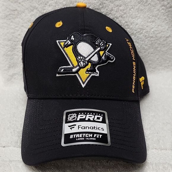 Fanatics Pittsburgh Penguins Stretchfit Hat - New - Picture 1 of 10